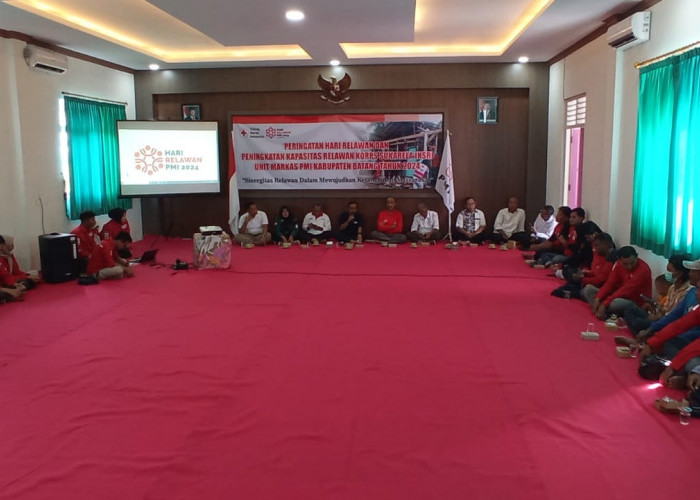 Sukseskan Penanganan Bencana dan Kegiatan Kemanusiaan, PMI Batang Harapkan Dukungan Sinergi Lintas Sektor