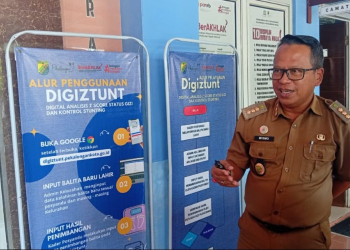Miliki Inovasi Digiztunt, Kecamatan Pekalongan Utara Percepat Penanganan Stunting Lewat Digitalisasi Data