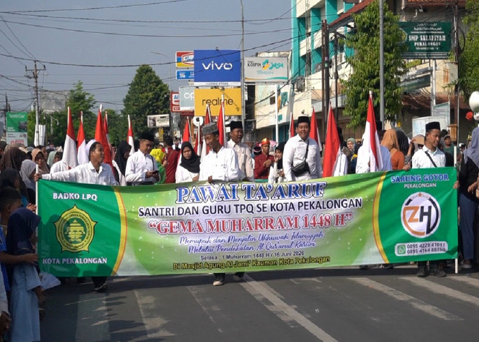 10 Ribu Lebih Santri dan Guru TPQ Semarakkan Gema Muharram 1448 H di Kota Pekalongan