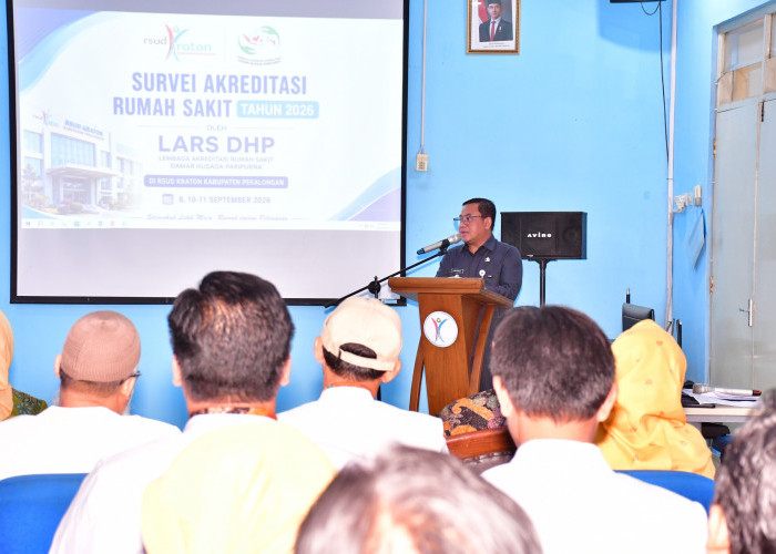 Plt Bupati Pekalongan Sukirman Minta Akreditasi RSUD Kraton Jadi Budaya Mutu dan Keselamatan Pasien