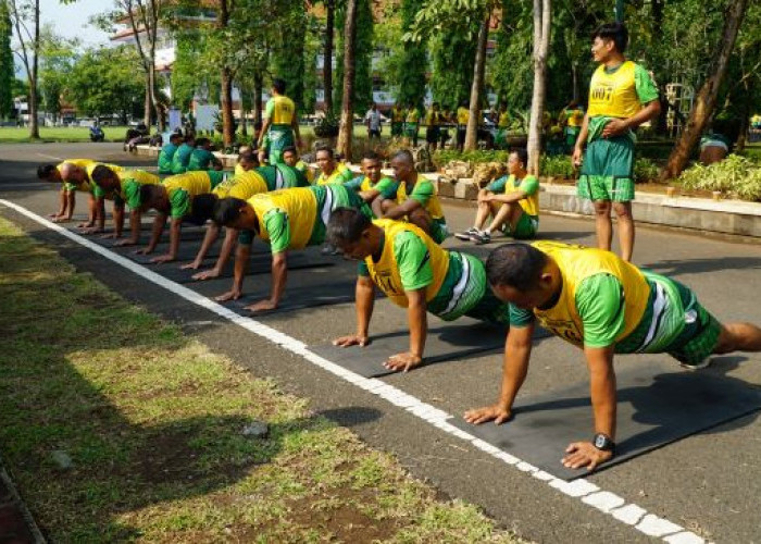 Hadapi Pilkada 2024, Prajurit Kodim Pekalongan Jalani Uji Kemampuan Fisik