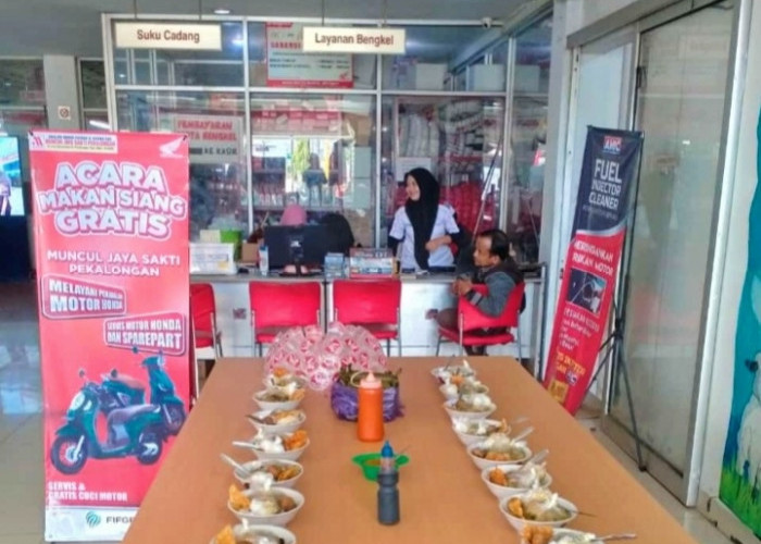 Paket Komplit Service Motor di Pekalongan, Gratis Cuci Motor dan Makan Siang