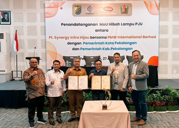 Pemkot Pekalongan Teken MoU Hibah PJU, Perkuat Infrastruktur Penerangan Jalan