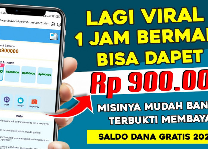 1 Jam Main Langsung Cair 900.000! Begini Cara Memainkan Aplikasi Penghasil Uang Terbukti Membayar 2025