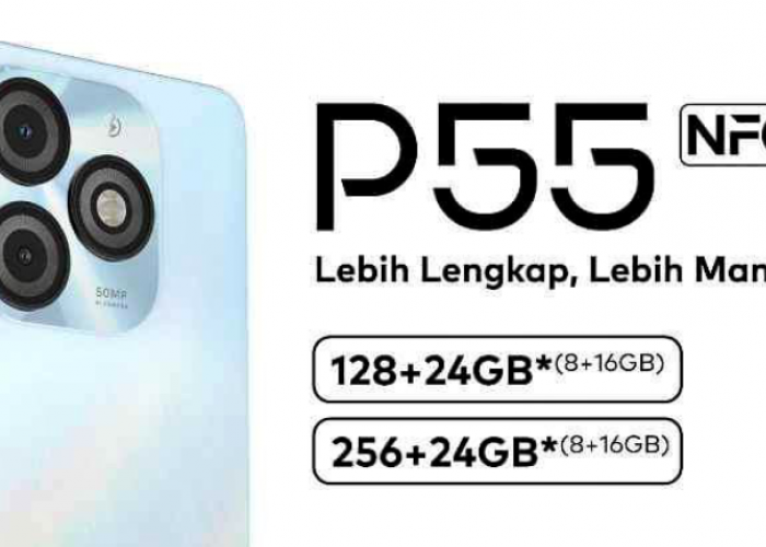 HP Baru Harga 1 Jutaan, itel P55 NFC dengan RAM 8 GB, Penyimpanan UFS Besar dan Chipset Unisoc T606