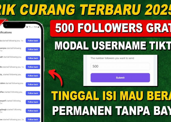 Langsung Dapat 500 Followers Gratis! Cara Menambah Followers Instagram Gratis Tanpa Akun Tumbal, 100% Aman!