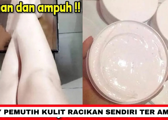 3 DIY Pemutih Kulit Racikan Sendiri, Cukup Pakai 2 Bahan Ini Kulit Hitam Langsung Putih Glowing Bebas Koreng