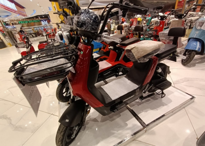 Spesial Imlek Diskon Jutaan, Sepeda Listrik Harga Mulai Rp2 Jutaan di Transmart Pekalongan Full Day Sale