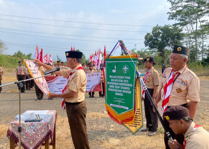 Lintasi Kwarcab Batang, Estafet Tunas Kelapa Kwarda Jateng Singggahi Enam Ranting