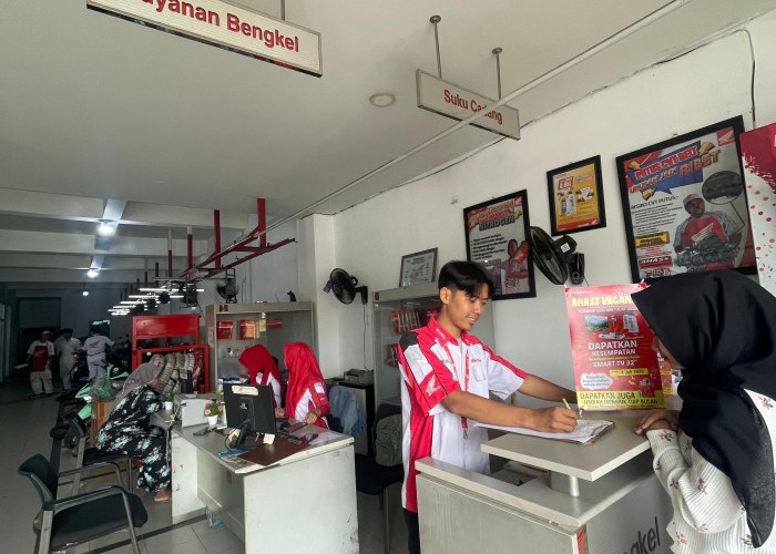 Program Ahass Vaganza, Setiap Servis di Ahass Wiradesa Konsumen Berpeluang Dapat Hadiah