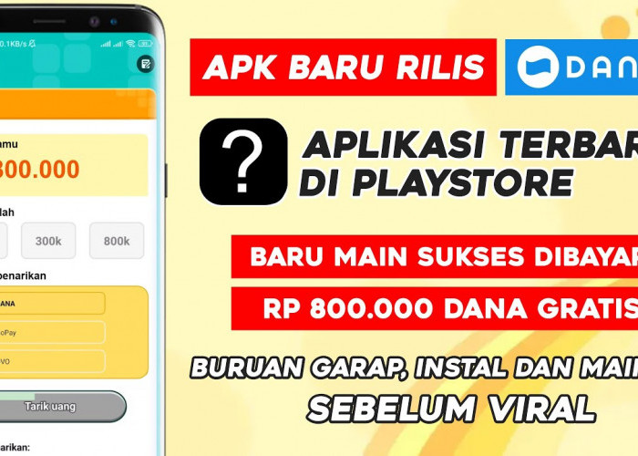 Cara Dapat Saldo DANA Gratis Terbaru! Cukup Main Aplikasi Penghasil Uang 2025 Terbaru di Playstore