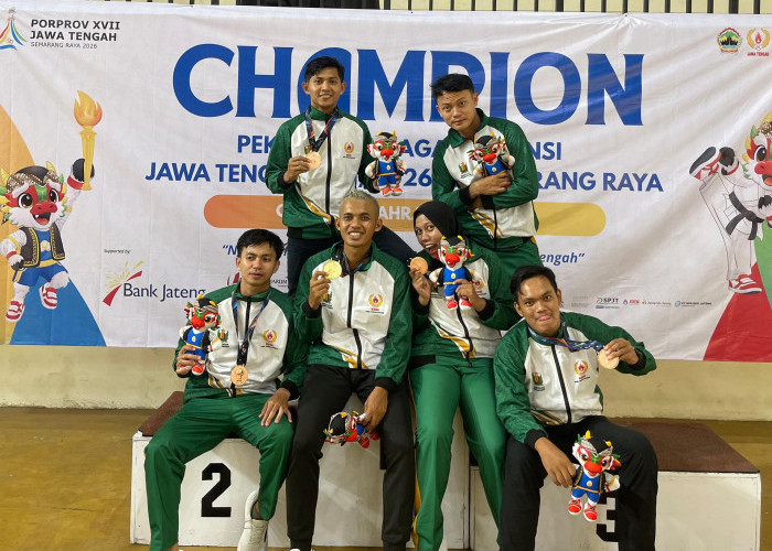 Hapkido Kabupaten Pekalongan Bawa Pulang 1 Emas dan 4 Perunggu dari Porprov XVII Jateng 2026