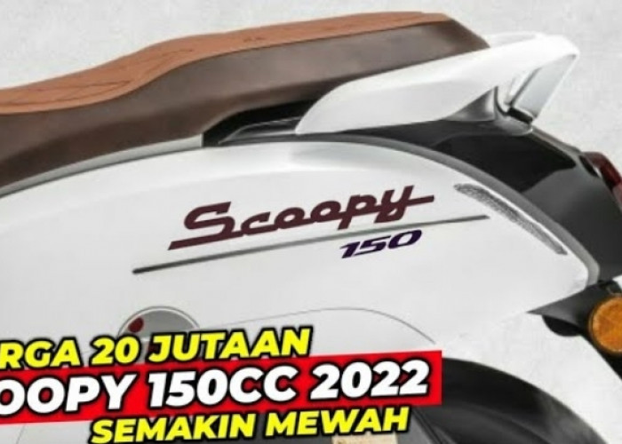 Motor Baru! Skutik Retro New Honda Scoopy 150 Facelift 2024 Tampil Garang dan Futuristik