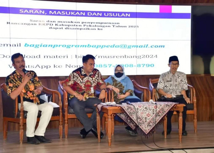 Musrenbang Penyusunan RKPD 2025, Pemkab Pekalongan Prioritaskan 3 Kegiatan