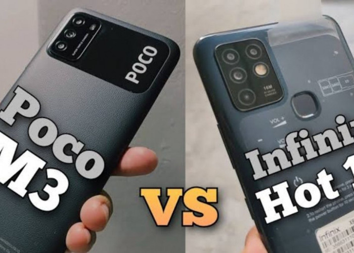 Review Perbandingan Spesifikasi  HP 1 Jutaan Pilihannya Ada Poco M3 dan Infinix Hot 10, Mending Pilih Mana?