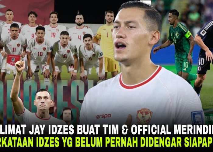 Optimis Raih Poin Dari Jepang dan Arab, Perkataan jay Idzes Bikin Tim dan Official Timnas Indonesia Merinding