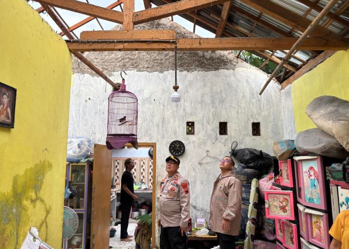 Puting Beliung Terjang Pekiringan Alit Kajen, Atap 7 Rumah Warga Berterbangan