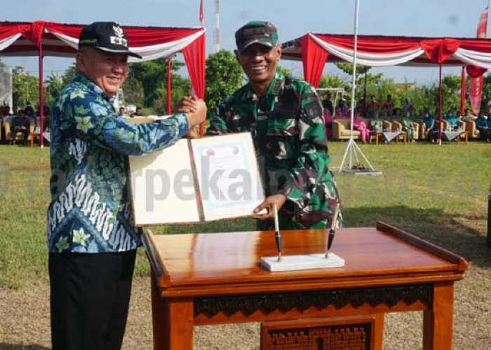 TMMD Sengkuyung Menyasar Pembetonan Jalan di Panjang Baru