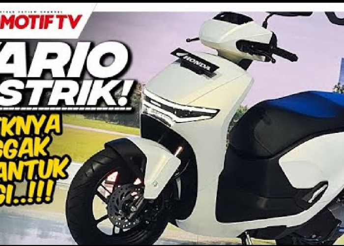 Pertama di Dunia, Vario Listrik Resmi Meluncur! Honda CUV e: Motor Listrik Premium dengan Fitur Canggih