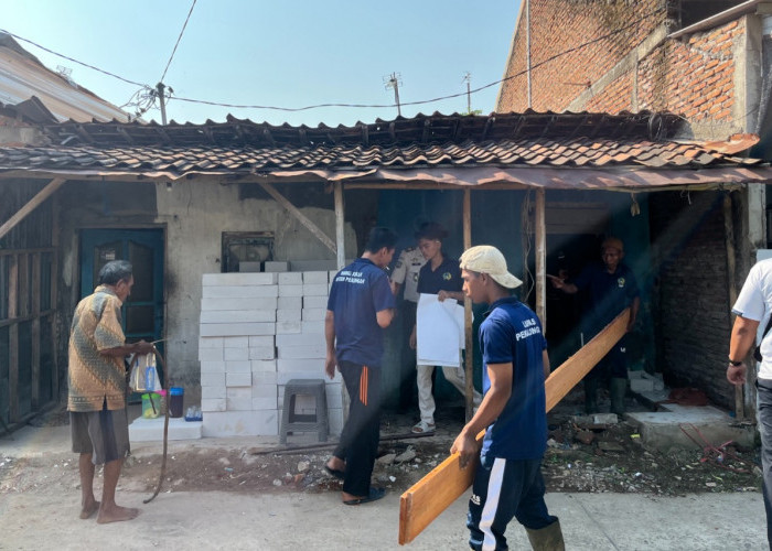 Lapas dan Rutan Pekalongan Kolaborasi Bedah Rumah, Libatkan Warga Binaan untuk Bantu Masyarakat