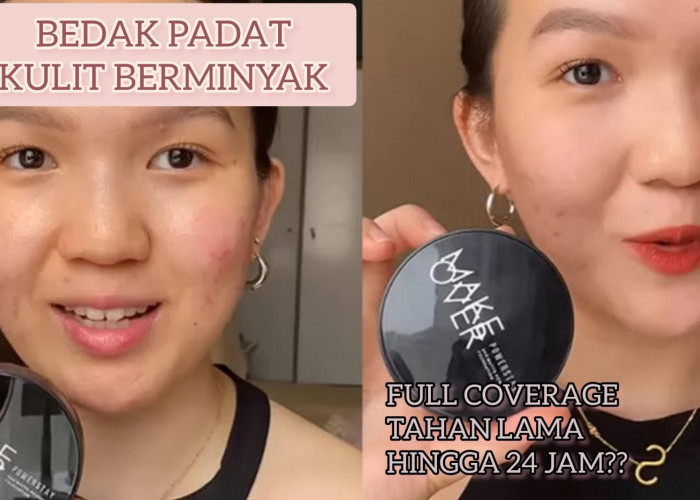 Review Bedak Padat Make Over Powerstay Cocok untuk Kulit Berminyak, Bikin Makeup Flawless Bisa Tahan 24 Jam!