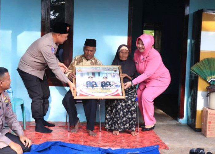 Polres Pekalongan Hanya Butuh Waktu 10 Hari untuk Bedah Rumah Tabir dan Wayem di Desa Bukur