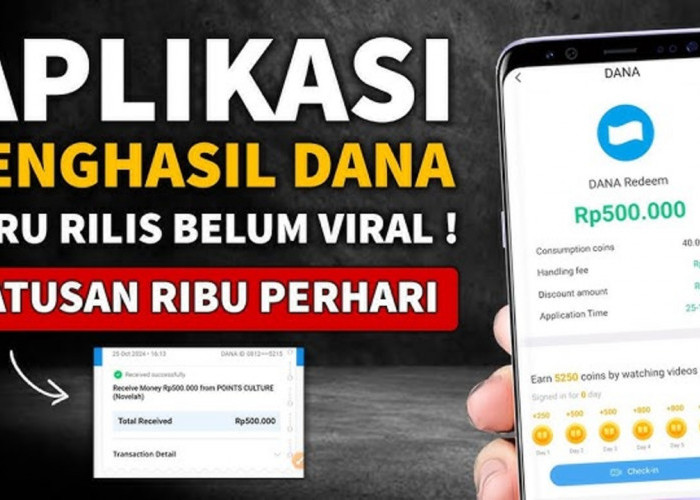 5 Aplikasi Penghasil Saldo Dana yang Langsung Cair Hari Ini, Cek Caranya!