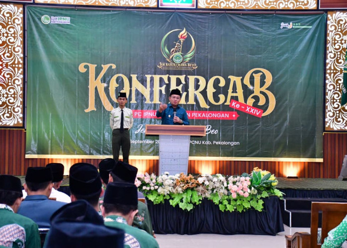 Konfercab XXIV IPNU, Plt Bupati Pekalongan Sukirman Dorong Kader Perkuat Pendidikan dan Organisasi