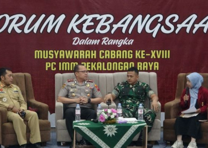 Dandim Pekalongan di Muscab IMM: Wawasan Kebangsaan Adalah Kompas Generasi Muda di Era Digital