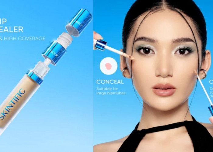 Review Skintific Cover Perfect Serum Concealer, Samarkan Flek Hitam dan Pori-Pori 8 Jam