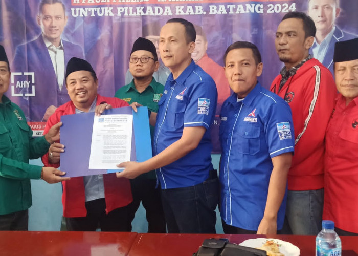 Partai Demokrat dan Hanura Dukung Fauzi Fallas dan Ahmad Ridwan, Serahkan Rekomendasi Maju Pilkada Batang 