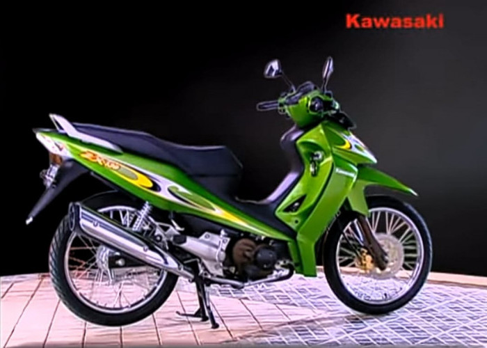 Kawasaki ZX130 Motor Bebek Unik yang Memiliki Tangki di Depan, Kembali Banyak Dicari Konsumen Gara-Gara Ini!