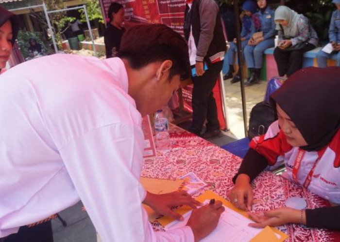 Ratusan Pencaker Padati Jobfair SMK Negeri 1 Pekalongan 