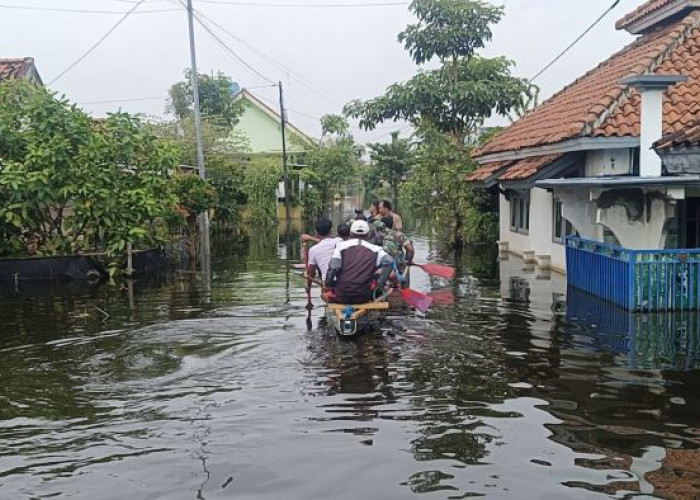 3 Pekan Banjir Rendam Kecamatan Tirto, Air Naik Lagi Usai Hujan Deras, Logistik Warga Kian Menipis