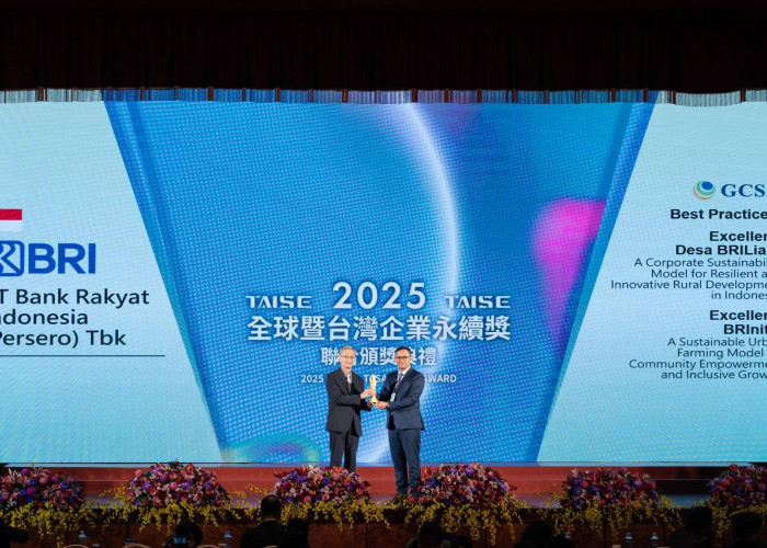 Program CSR BRI  Raih Pengakuan Global Lewat Dua Penghargaan Internasional