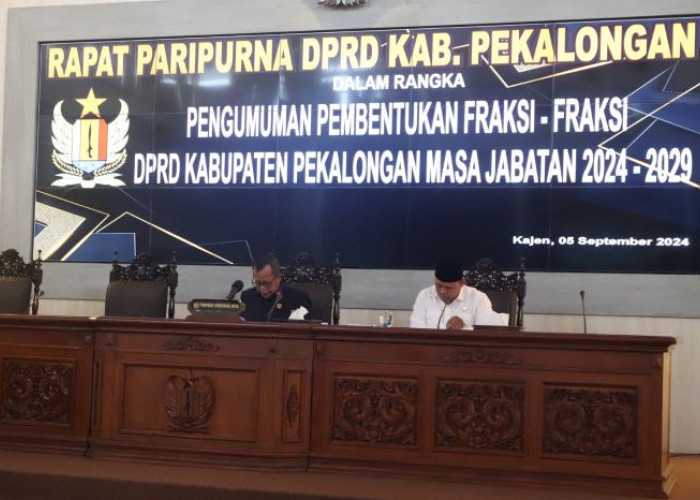 6 Fraksi di DPRD Kabupaten Pekalongan 2024-2029 Terbentuk, PKS Gabung ke Fraksi Partai Golkar