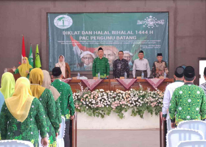 Bisri Hadiri Diklat dan Halal bi Halal PAC PERGUNU Kabupaten Batang