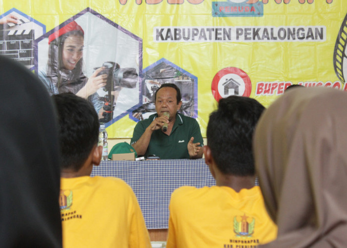 Hadiri Pelatihan Videografi Muda, Wakil Ketua DPRD Kabupaten Pekalongan Mirza Kholik Beri Dukungan ke Pemuda