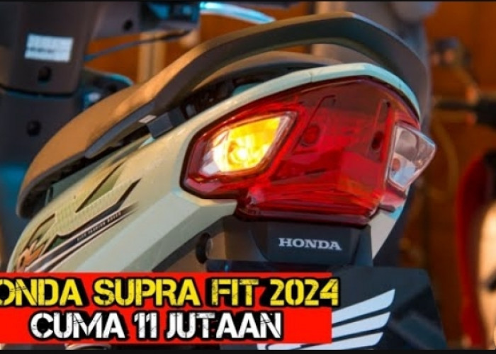 Sentuhan Klasik Modern Honda Supra Fit 2024 Kian Memukau, Motor Bebek Ini Dijual Terjangkau