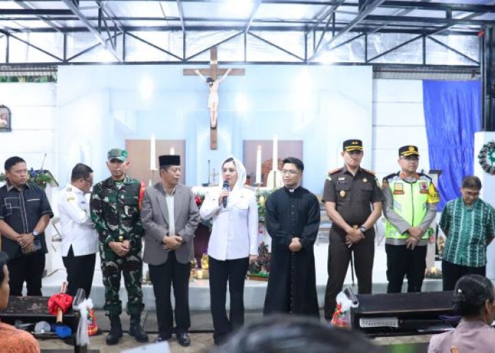 Forkopimda Kabupaten Pekalongan Pantau Pos Pam Dan Gereja, Pastikan Natal 2025 Aman