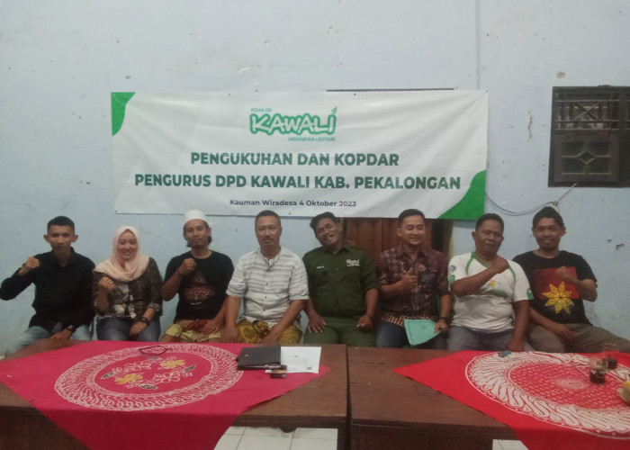 DPD Kawali Kabupaten Pekalongan Terbentuk, Diharapkan Bisa Bersinergi Atasi Masalah Lingkungan