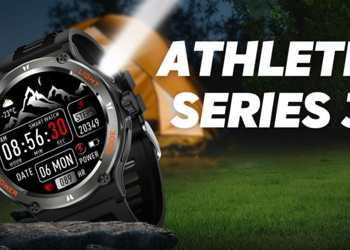 5 Keunggulan Smartwatch Athlete Series 3 Smart Watch , Smartwatch Terbaik dan Tangguh Pas Buat Para Petualang!