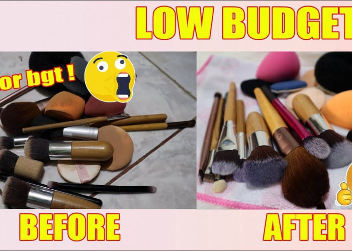 Inilah 6 Tips dan Trik Membersihkan Kuas Makeup Yang Kotor Agar Bersih dengan Murah, Mudah dan Aman!