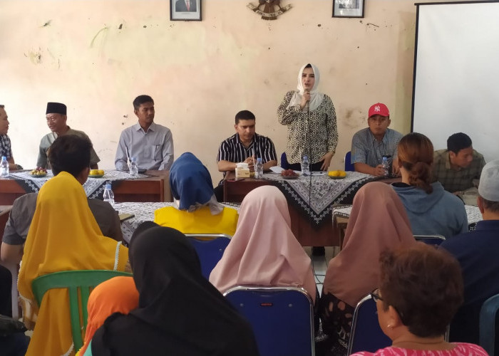 Bupati Pekalongan Fadia Arafiq Sampaikan Infrastruktur Desa Jeruksari Akan Segera Diperbaiki