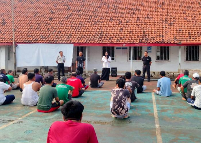 Cegah Penyakit Penular, Lapas Pekalongan Berikan Penyuluhan Hanta Virus kepada Warga Binaan
