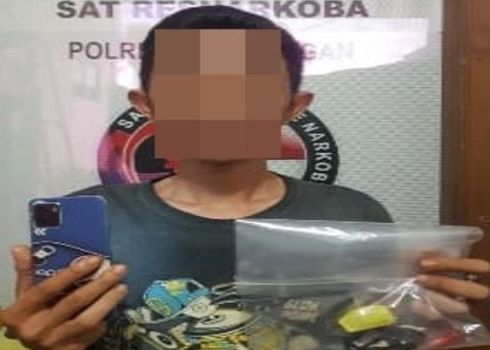 Miliki Sabu, Kuping Ditangkap Polisi Saat Isi Bensin di SPBU Mini Ambokembang Pekalongan