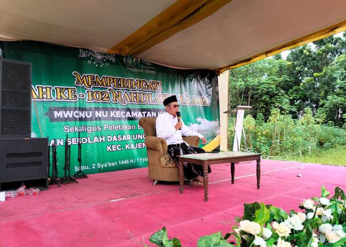 MWCNU Kajen Gelar Pengajian Umum Sekaligus Peletakan Batu Pertama SD Unggulan Takhassus NU Kajen