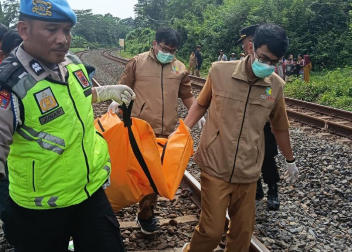 Petugas Pengontrol Rel Tewas Tertemper Kereta Api di Batang