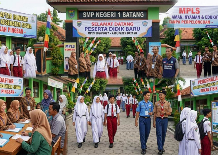 Hari Ini MPLS Digelar, Disdikbud Batang Pastikan Bebas Perpeloncoan dan Aksi Senioritas