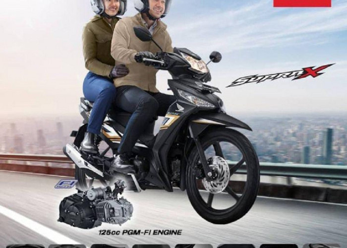 Motor Bebek Kualitas Badak! Inilah Spesifikasi Motor Bebek Honda Supra X 125 Terbaru, Cocok untuk Silaturahmi 